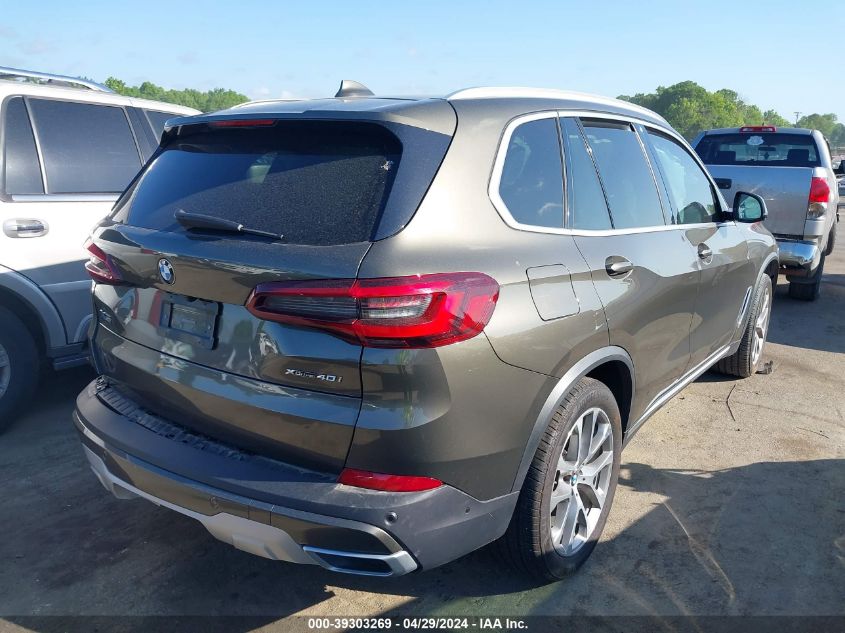 2020 BMW X5 xDrive40I VIN: 5UXCR6C06L9C57344 Lot: 39303269