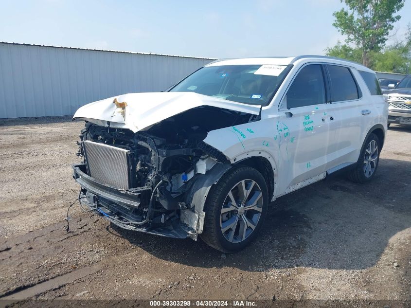 2021 Hyundai Palisade Sel VIN: KM8R34HE5MU181192 Lot: 39303298