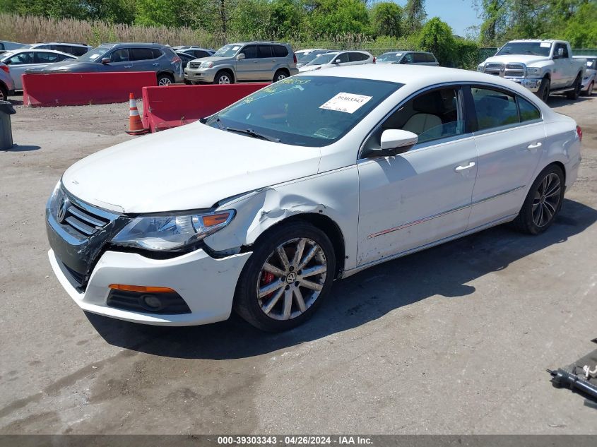 WVWMP7AN6BE724295 | 2011 VOLKSWAGEN CC