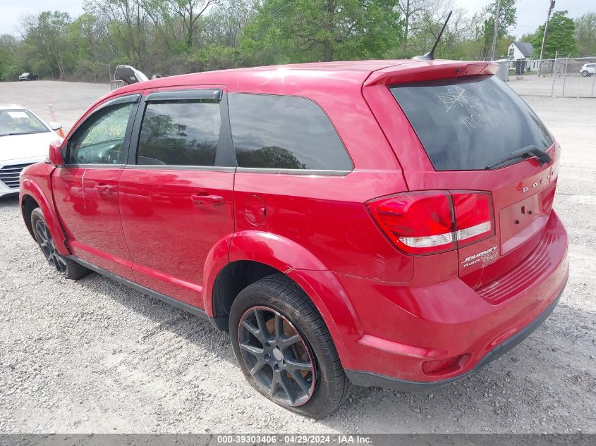 2016 Dodge Journey R/T VIN: 3C4PDDEG4GT106450 Lot: 39303406