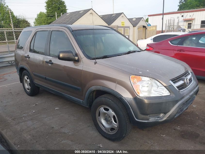 2004 Honda Cr-V Lx VIN: JHLRD68594C018633 Lot: 39303410