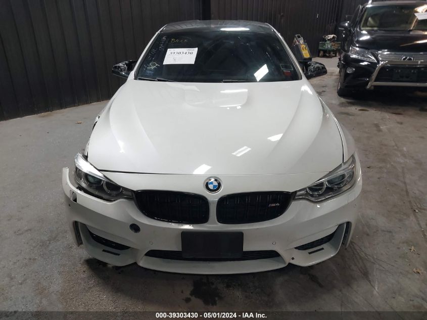 2017 BMW M4 VIN: WBS3R9C5XHK709445 Lot: 39303430