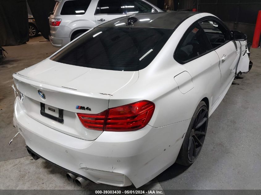 2017 BMW M4 VIN: WBS3R9C5XHK709445 Lot: 39303430