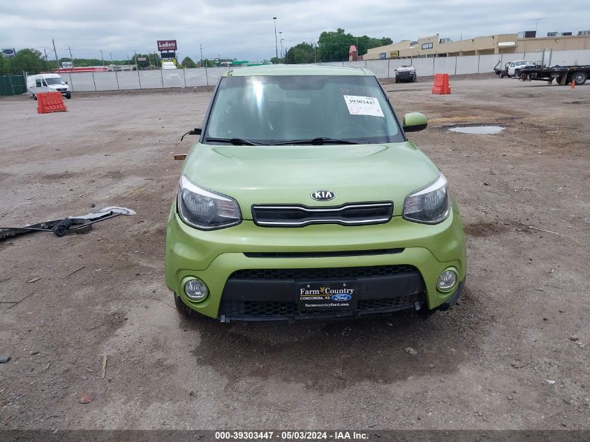 2018 Kia Soul + VIN: KNDJP3A54J7902722 Lot: 39303447