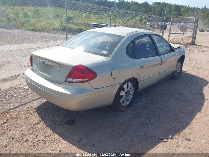 2007 Ford Taurus Sel VIN: 1FAFP56U07A182516 Lot: 39303454