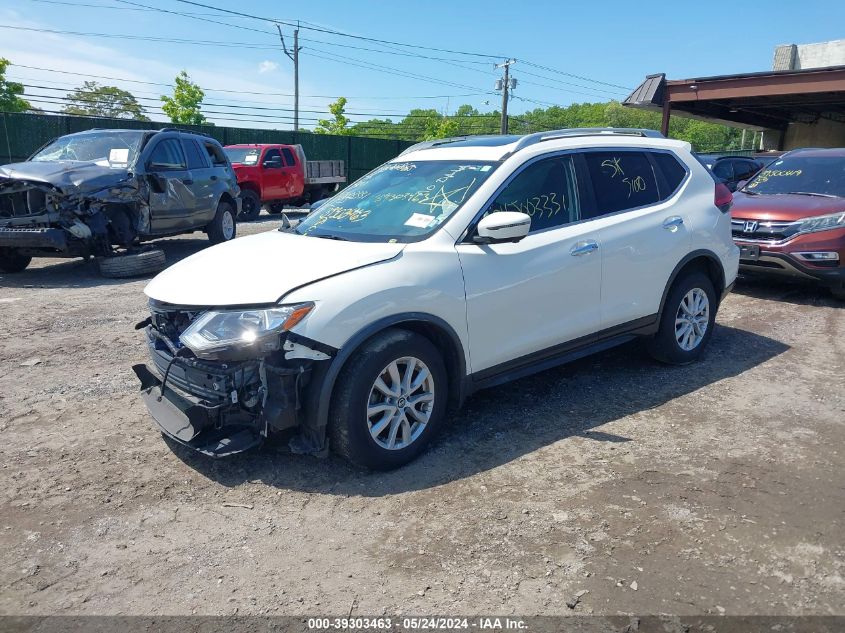 2018 Nissan Rogue Sv VIN: JN8AT2MV4JW343443 Lot: 39303463