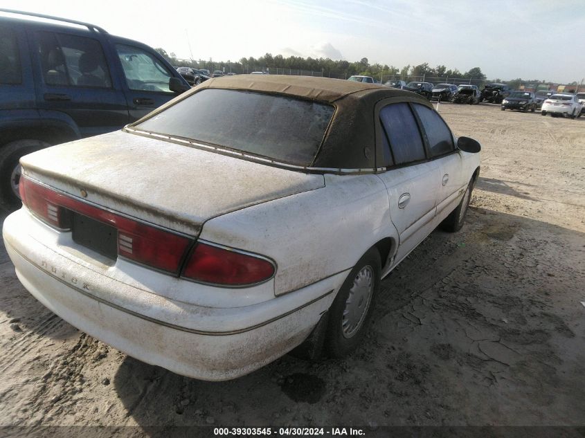 2G4WY55J2Y1314116 | 2000 BUICK CENTURY