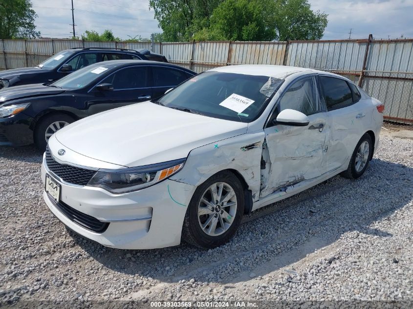 2018 Kia Optima Lx VIN: KNAGT4L33J5205896 Lot: 39303569