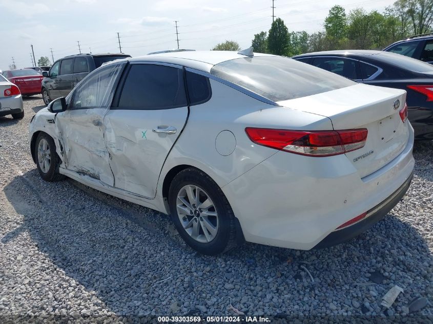 2018 Kia Optima Lx VIN: KNAGT4L33J5205896 Lot: 39303569