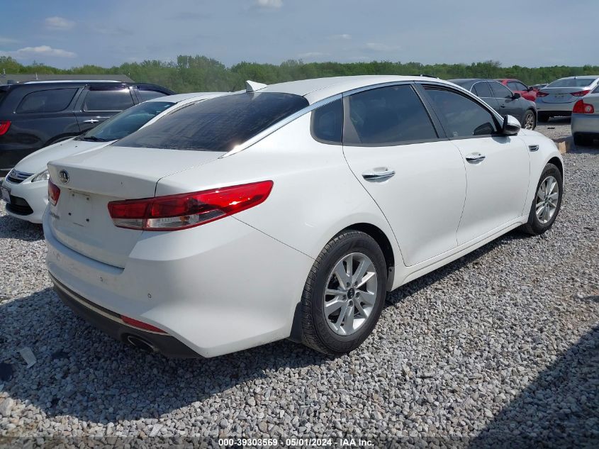 2018 Kia Optima Lx VIN: KNAGT4L33J5205896 Lot: 39303569