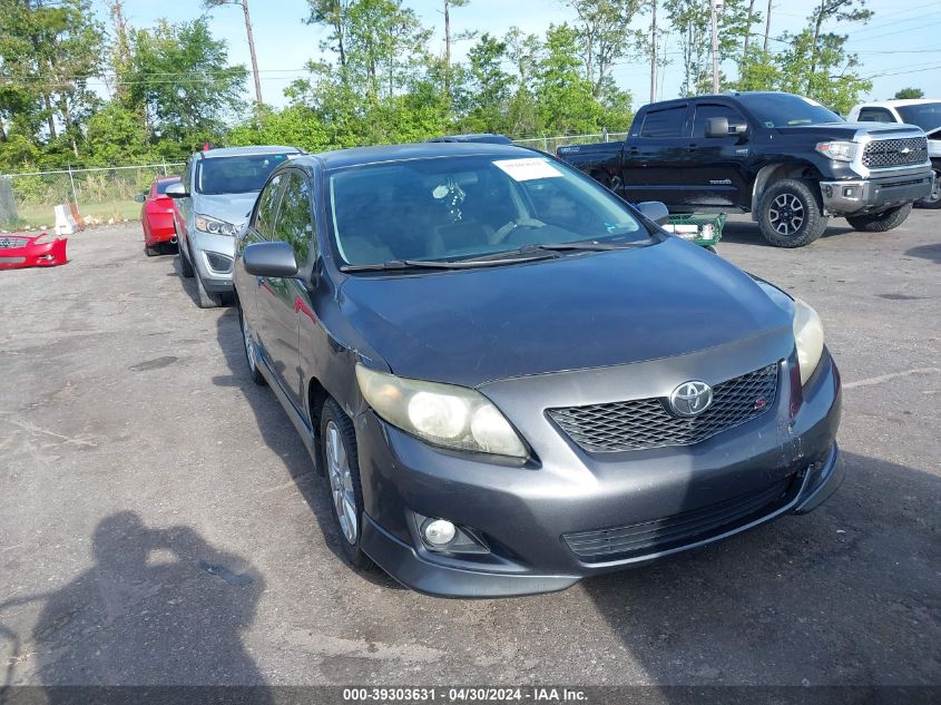 2009 Toyota Corolla S VIN: 2T1BU40E79C138685 Lot: 39303631