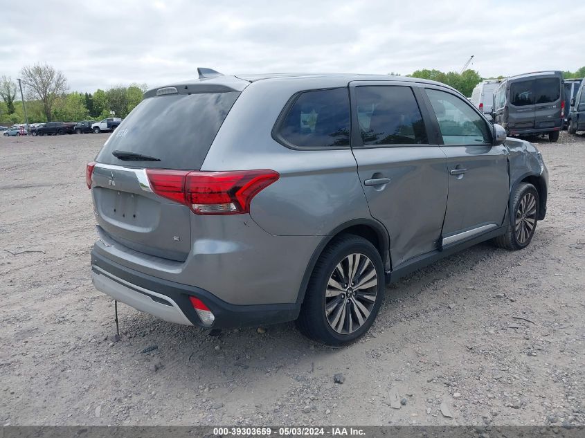 2020 Mitsubishi Outlander Se 2.4 VIN: JA4AD3A37LZ044719 Lot: 39303659