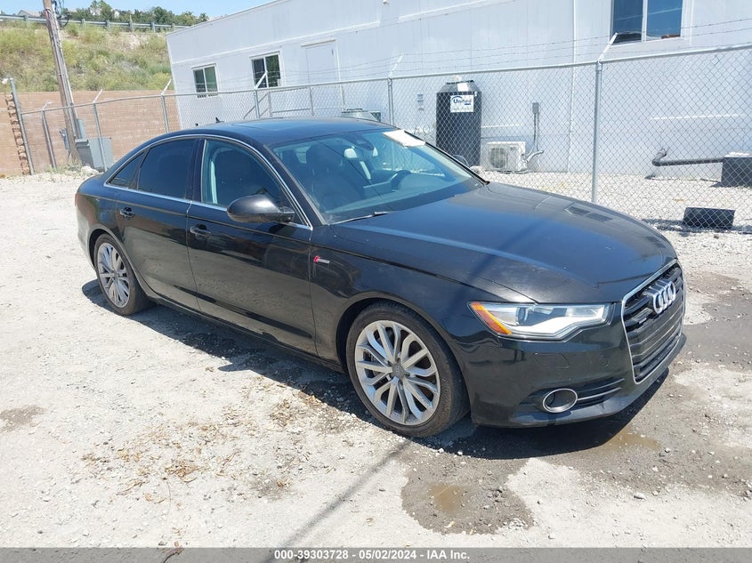 2012 Audi A6 3.0 Premium VIN: WAUGGAFC4CN138890 Lot: 39303728