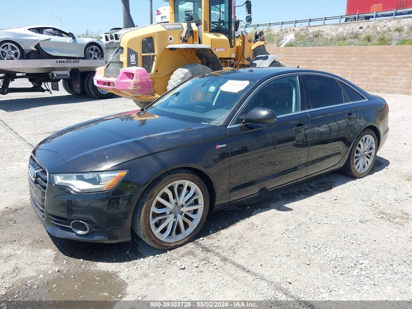 2012 Audi A6 3.0 Premium VIN: WAUGGAFC4CN138890 Lot: 39303728