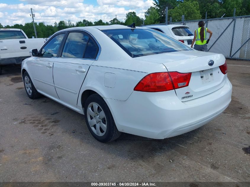 2010 Kia Optima Lx VIN: KNAGG4A82A5411097 Lot: 39303745