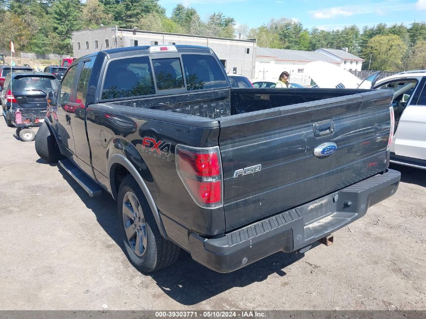 2013 FORD F-150 SUPER CAB - 1FTFX1ETXDFB48545