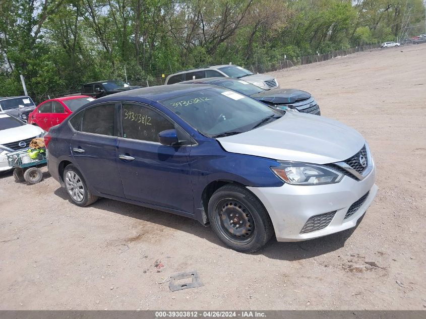 VIN 3N1AB7AP6HY346643 2017 NISSAN SENTRA S