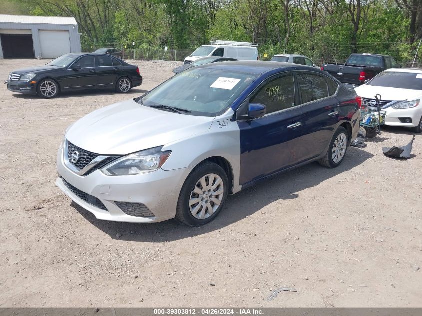 VIN 3N1AB7AP6HY346643 2017 NISSAN SENTRA S