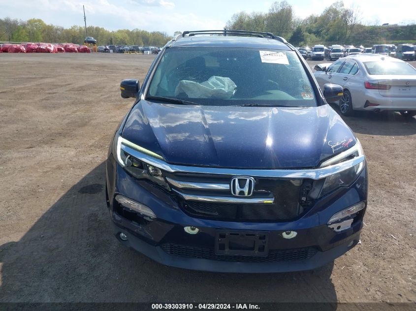 2016 Honda Pilot Ex-L VIN: 5FNYF6H70GB009055 Lot: 39303910