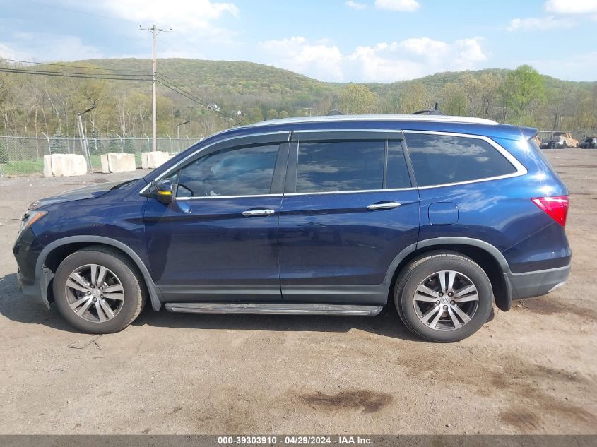 2016 Honda Pilot Ex-L VIN: 5FNYF6H70GB009055 Lot: 39303910