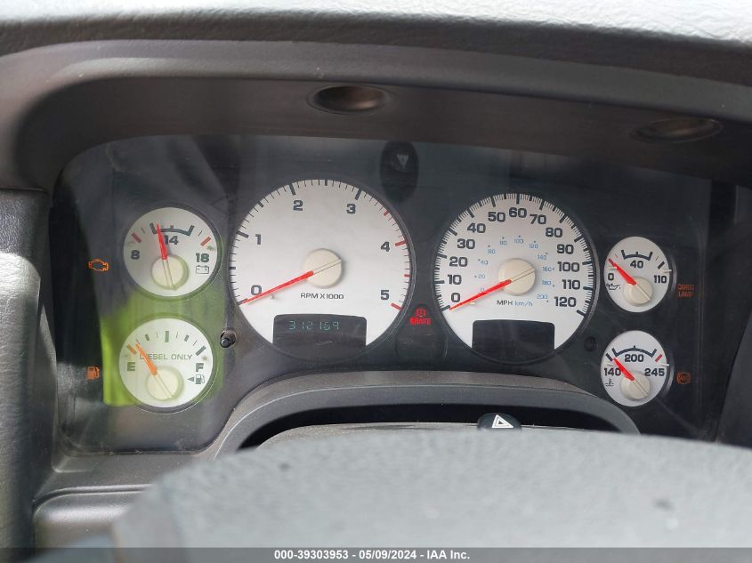 2005 Dodge Ram 3500 Slt/Laramie VIN: 3D7LS38C95G730649 Lot: 39303953