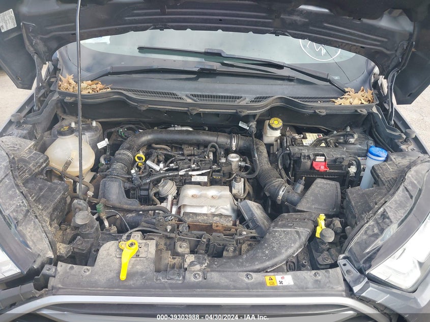 VIN MAJ3P1TE6JC220030 2018 FORD ECOSPORT SE