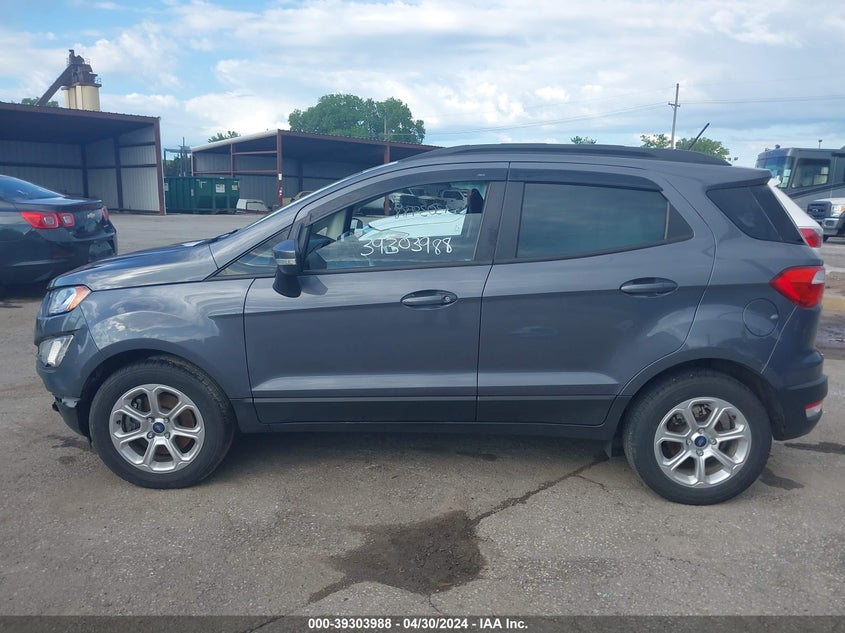 VIN MAJ3P1TE6JC220030 2018 FORD ECOSPORT SE