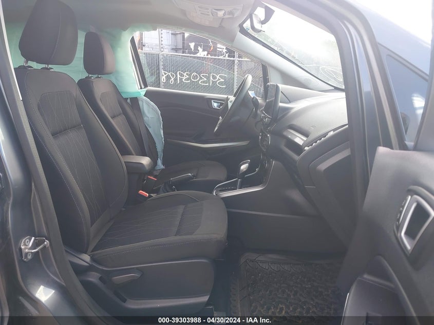 VIN MAJ3P1TE6JC220030 2018 FORD ECOSPORT SE