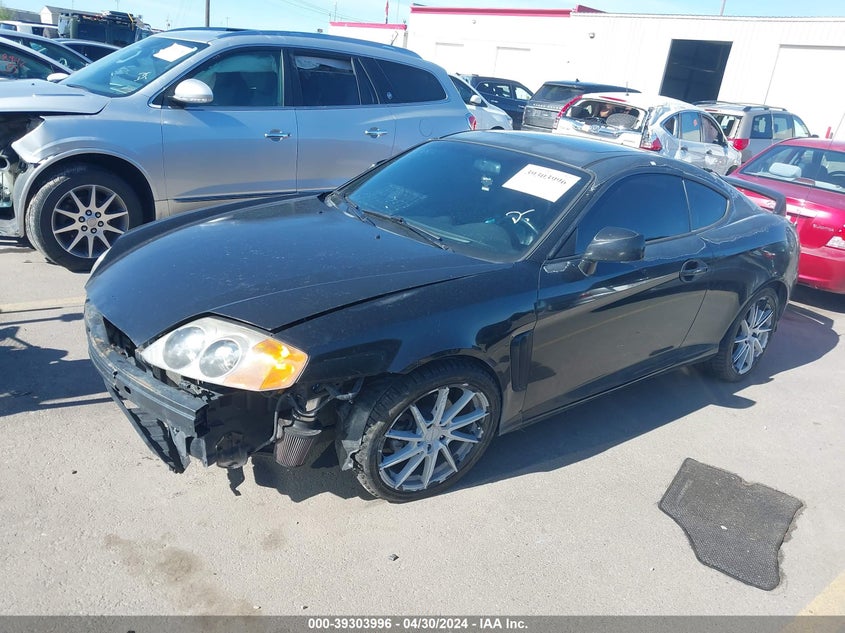 2004 Hyundai Tiburon Gt V6/Gt V6 Special Edition VIN: KMHHN65F04U134649 Lot: 39303996