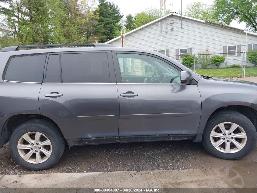 2012 Toyota Highlander Se V6 VIN: 5TDBK3EH6CS136413 Lot: 39304007