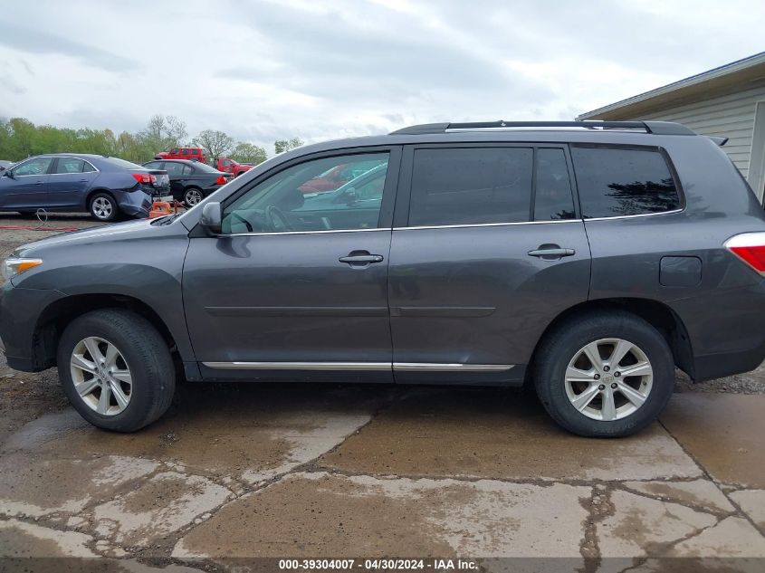 2012 Toyota Highlander Se V6 VIN: 5TDBK3EH6CS136413 Lot: 39304007