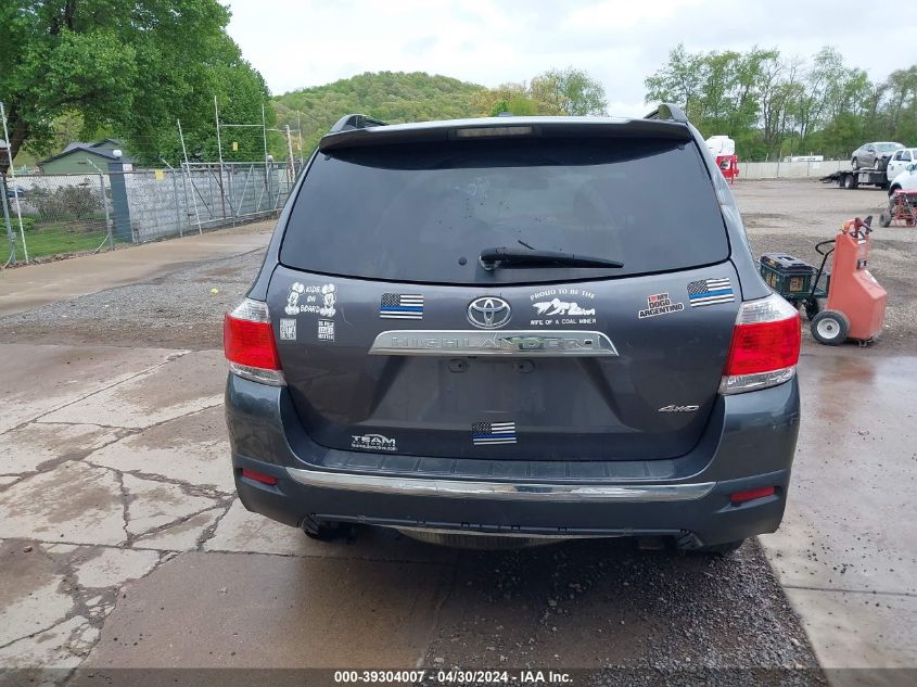 2012 Toyota Highlander Se V6 VIN: 5TDBK3EH6CS136413 Lot: 39304007