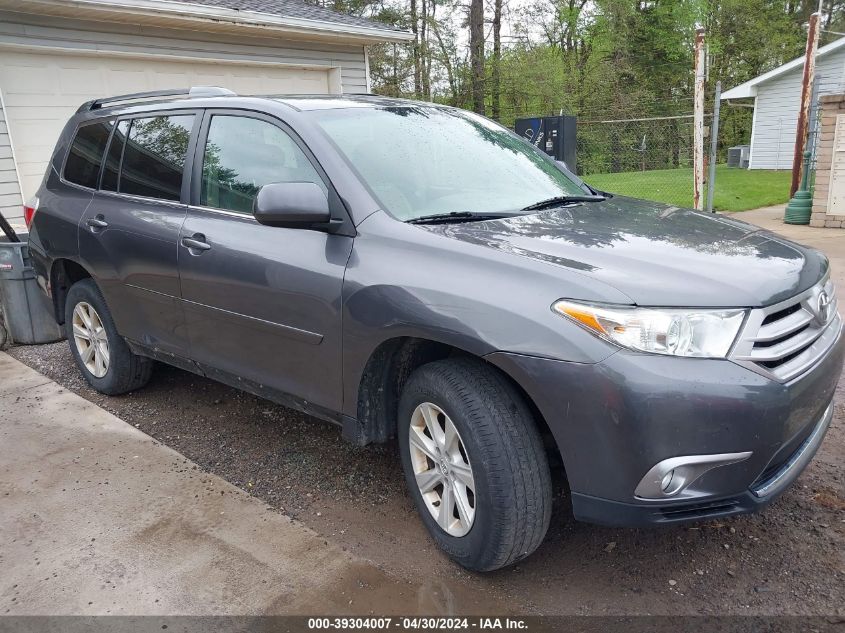 2012 Toyota Highlander Se V6 VIN: 5TDBK3EH6CS136413 Lot: 39304007