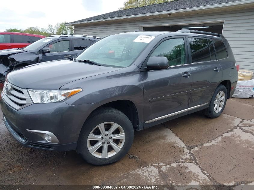 2012 Toyota Highlander Se V6 VIN: 5TDBK3EH6CS136413 Lot: 39304007