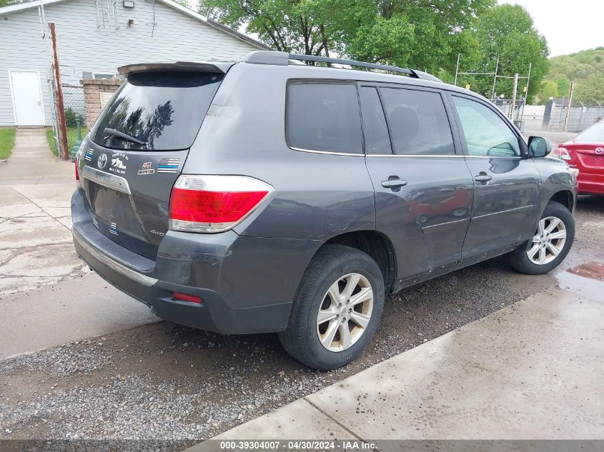 2012 Toyota Highlander Se V6 VIN: 5TDBK3EH6CS136413 Lot: 39304007