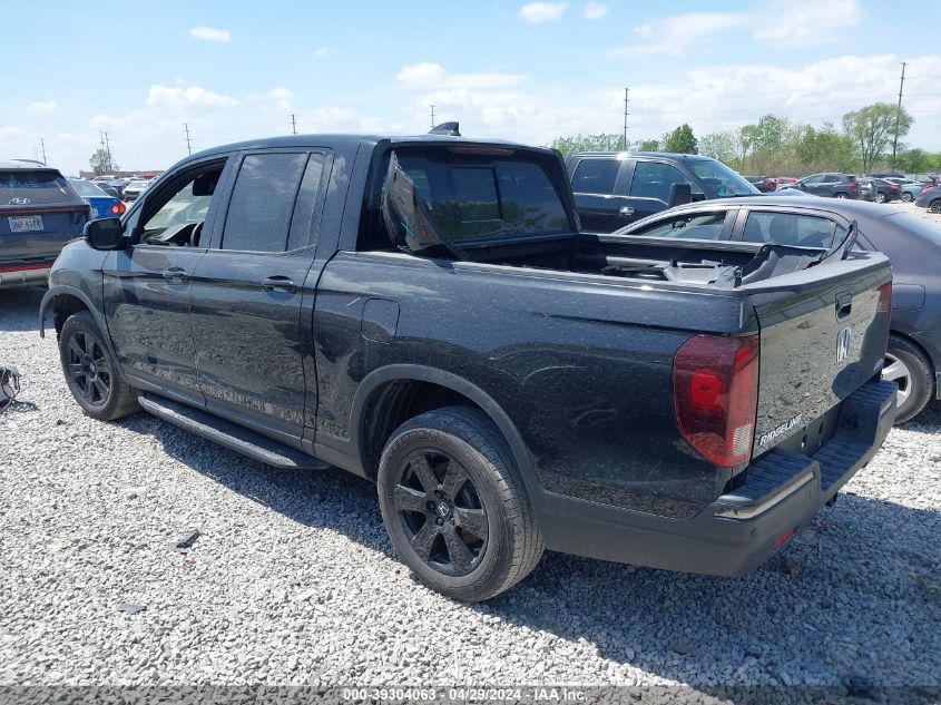 2020 Honda Ridgeline Black Edition VIN: 5FPYK3F81LB024851 Lot: 39304063