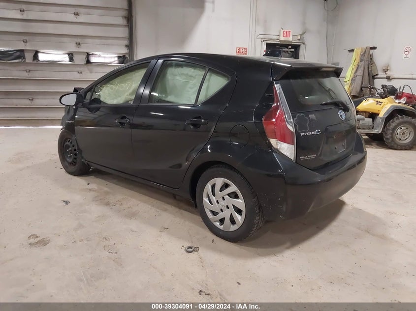 2015 Toyota Prius C Two VIN: JTDKDTB36F1109071 Lot: 39304091