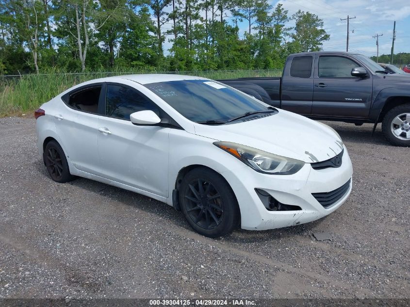 2016 HYUNDAI ELANTRA SE - 5NPDH4AE8GH655810