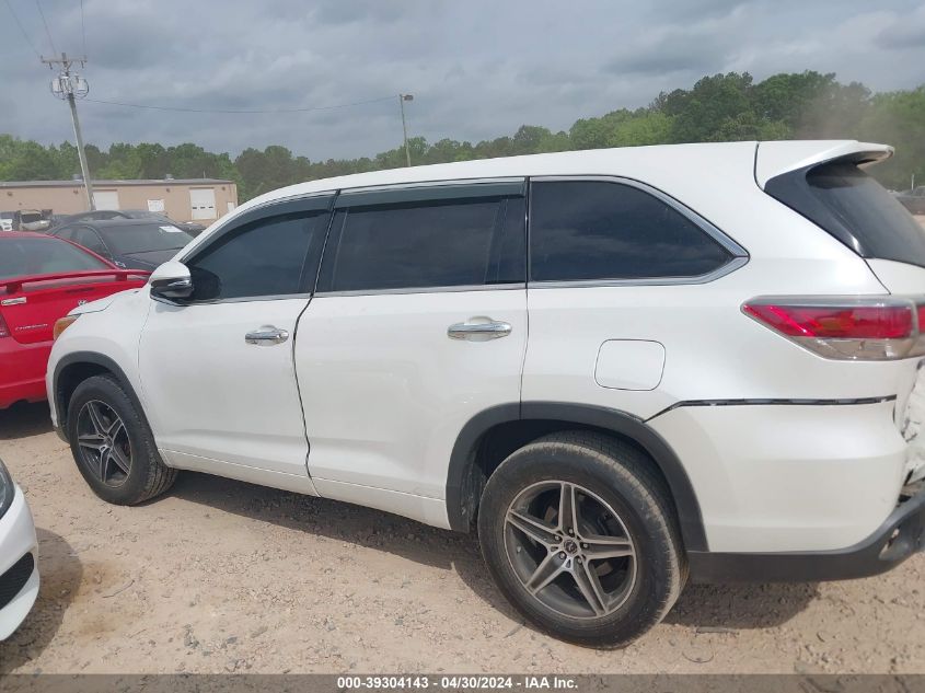 2016 Toyota Highlander Le VIN: 5TDZARFH0GS018169 Lot: 39304143