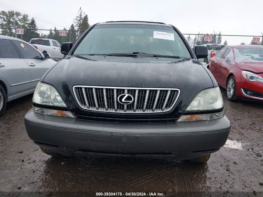 2001 Lexus Rx 300 VIN: JTJHF10UX10228774 Lot: 39304175