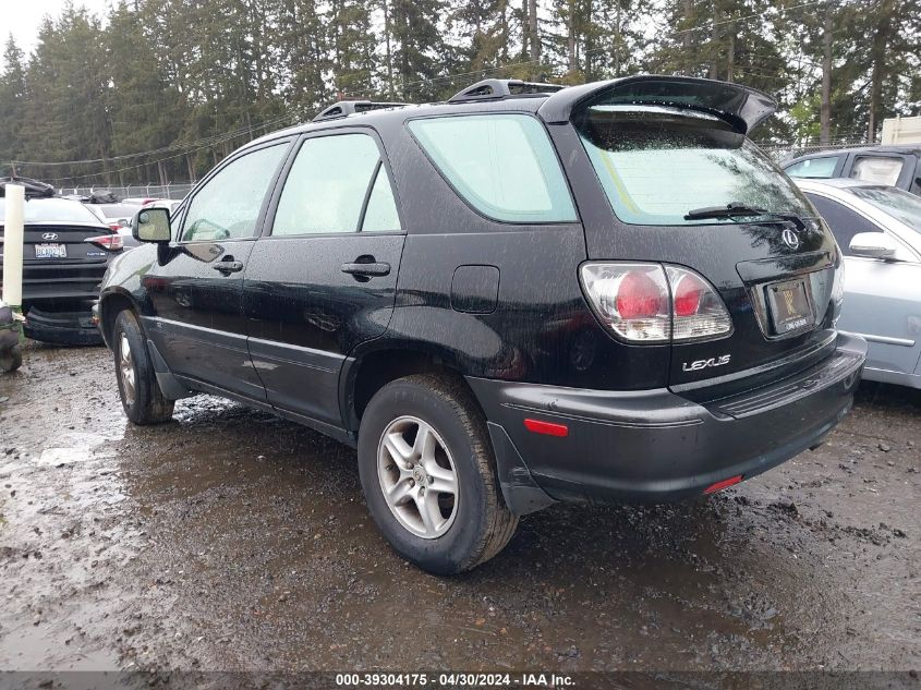 2001 Lexus Rx 300 VIN: JTJHF10UX10228774 Lot: 39304175