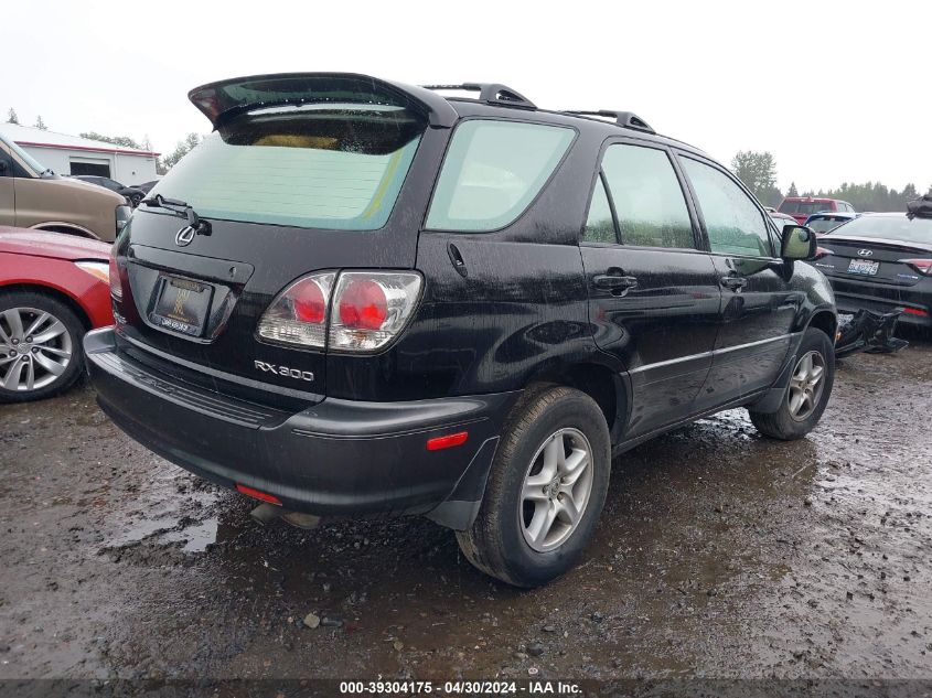 2001 Lexus Rx 300 VIN: JTJHF10UX10228774 Lot: 39304175