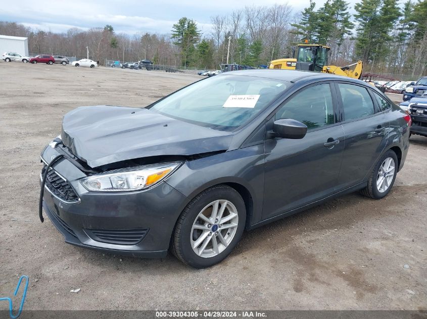 2018 Ford Focus Se VIN: 1FADP3F2XJL254828 Lot: 39304305