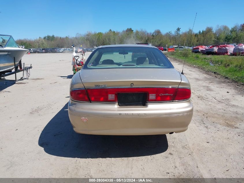 2005 Buick Century VIN: 2G4WS52J651172483 Lot: 39304335