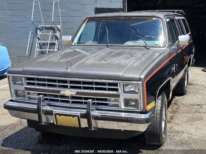 1GNEV18K8HF157701 1987 Chevrolet Blazer