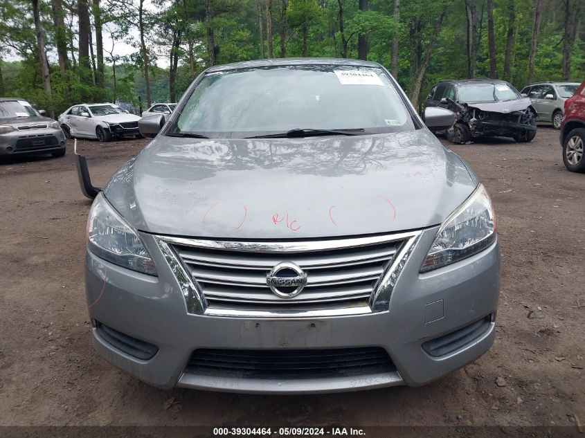 2014 Nissan Sentra Sv VIN: 3N1AB7AP5EY322345 Lot: 39304464