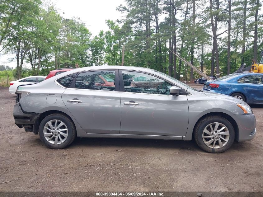 2014 Nissan Sentra Sv VIN: 3N1AB7AP5EY322345 Lot: 39304464