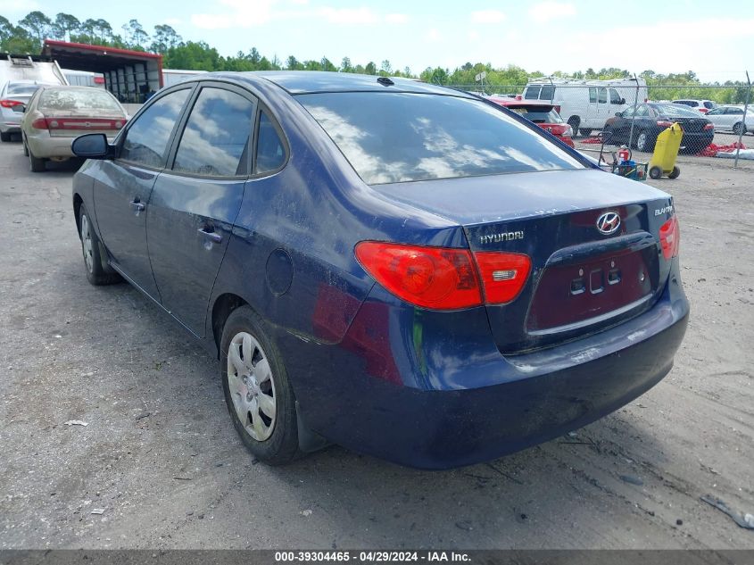 2007 Hyundai Elantra Gls/Limited/Se VIN: KMHDU46D67U247819 Lot: 39304465