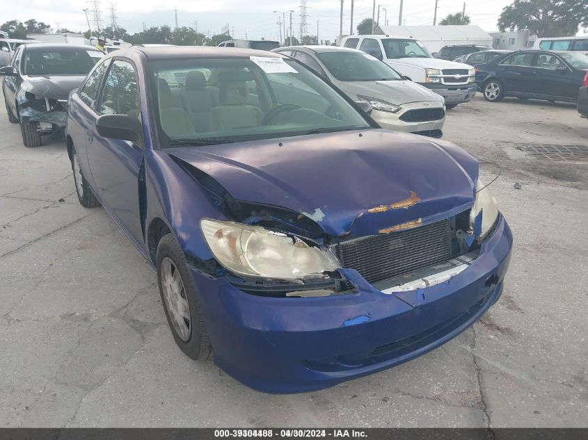 2004 Honda Civic Vp VIN: 1HGEM22154L060941 Lot: 39304488