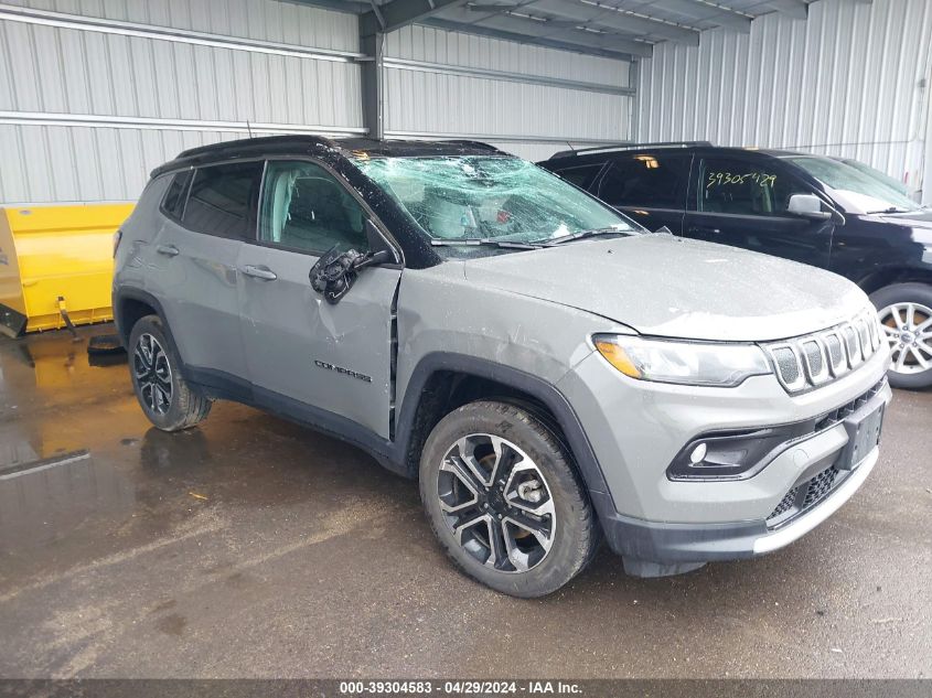 2022 JEEP COMPASS LIMITED - 3C4NJDCB4NT209694